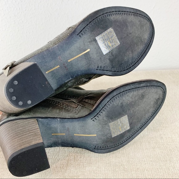 Dolce Vita Leather Ankle Boots 8 C224 - Picture 5 of 8